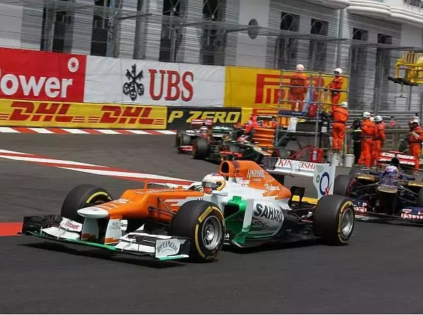 Foto zur News: Force India glücklich: Beide Fahrer in den Punkten