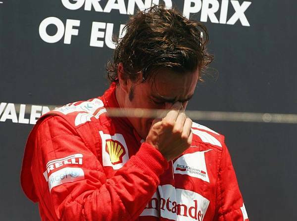 Foto zur News: Ferrari: Emotionaler Sieg für Alonso und Ferrari