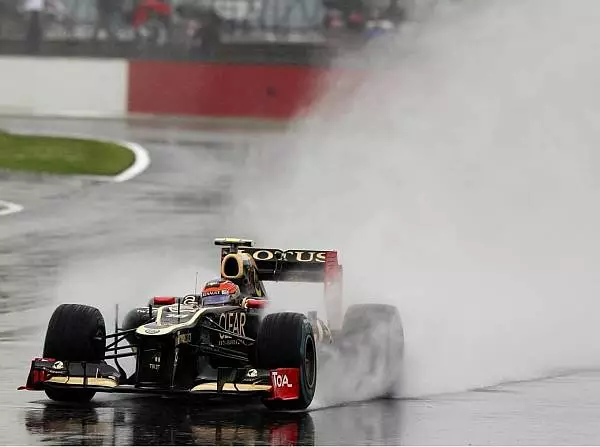 Foto zur News: Lotus fühlt sich für den Regen gut gerüstet