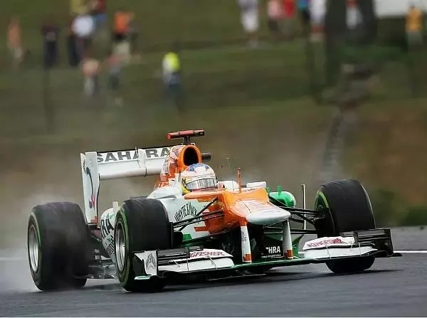 Foto zur News: Force India: Erfolgreicher Testtag