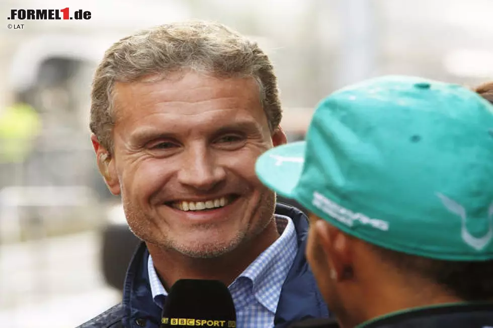 Foto zur News: David Coulthard, Lewis Hamilton