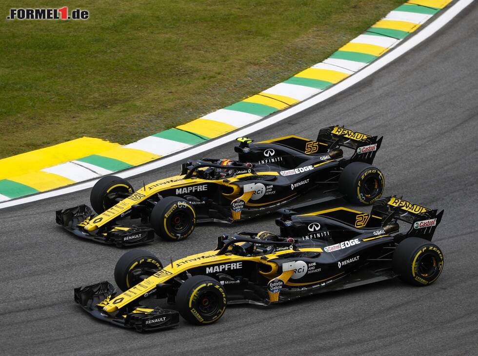 Foto zur News: Nico Hülkenberg, Carlos Sainz