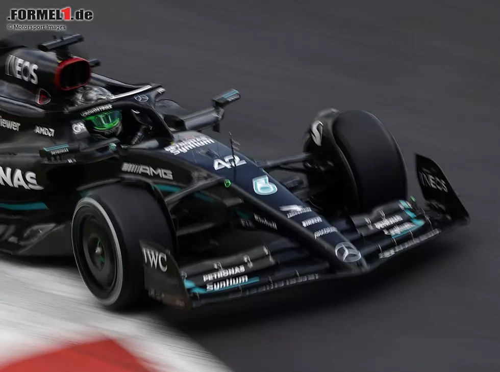 Foto zur News: Frederik Vesti im Mercedes W14 beim Formel-1-Freitagstraining in Mexiko 2023