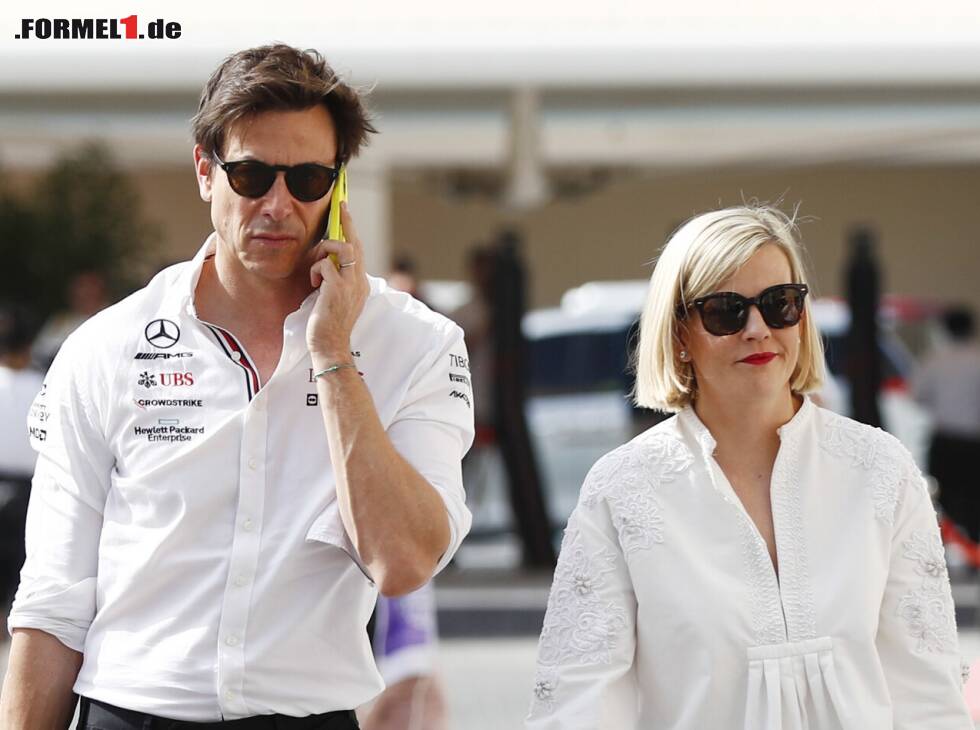 Foto zur News: Toto Wolff, Susie Wolff