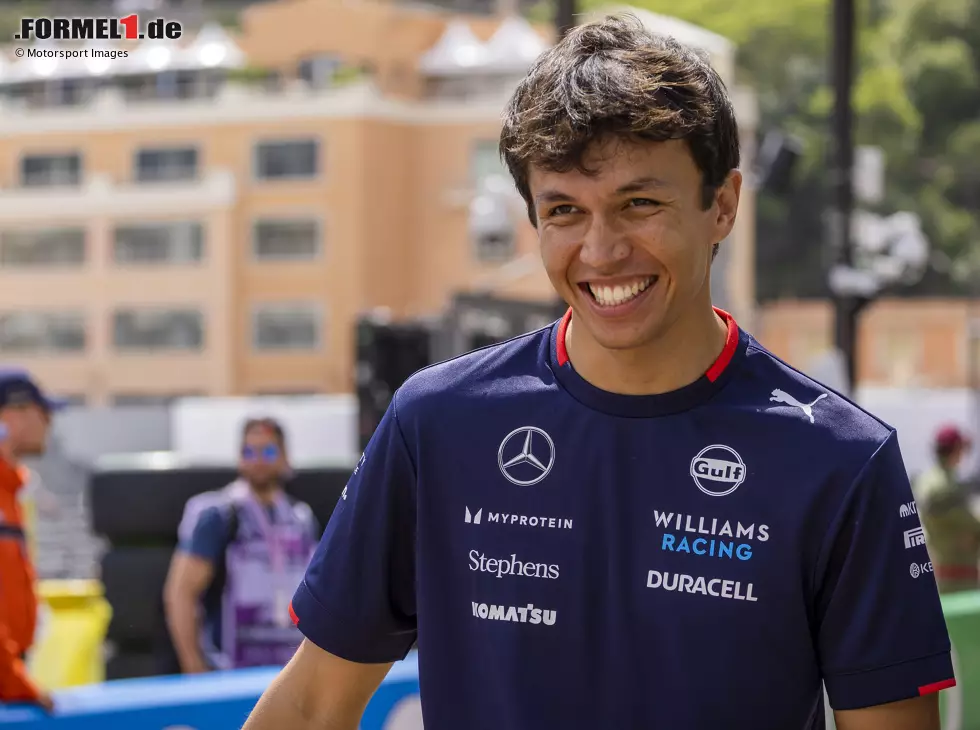 Foto zur News: Alexander Albon (Williams) beim Formel-1-Rennen in Monaco 2024