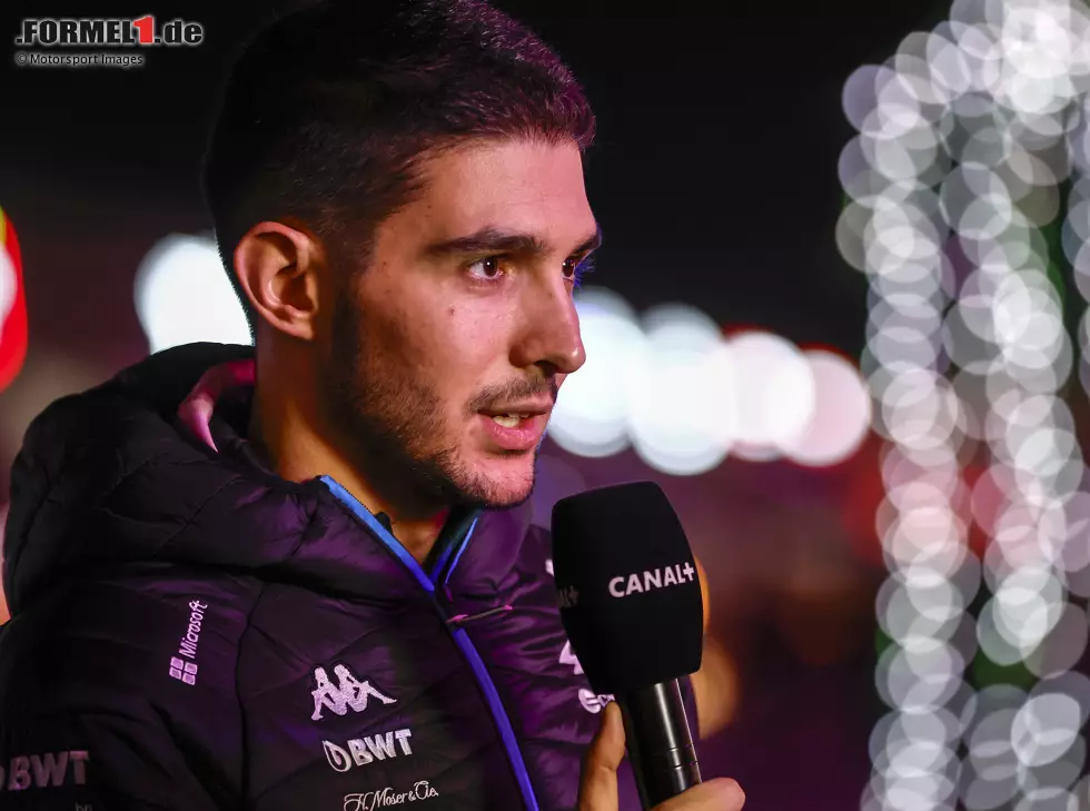 Foto zur News: Esteban Ocon (Alpine) vor dem Formel-1-Rennen in Las Vegas 2024