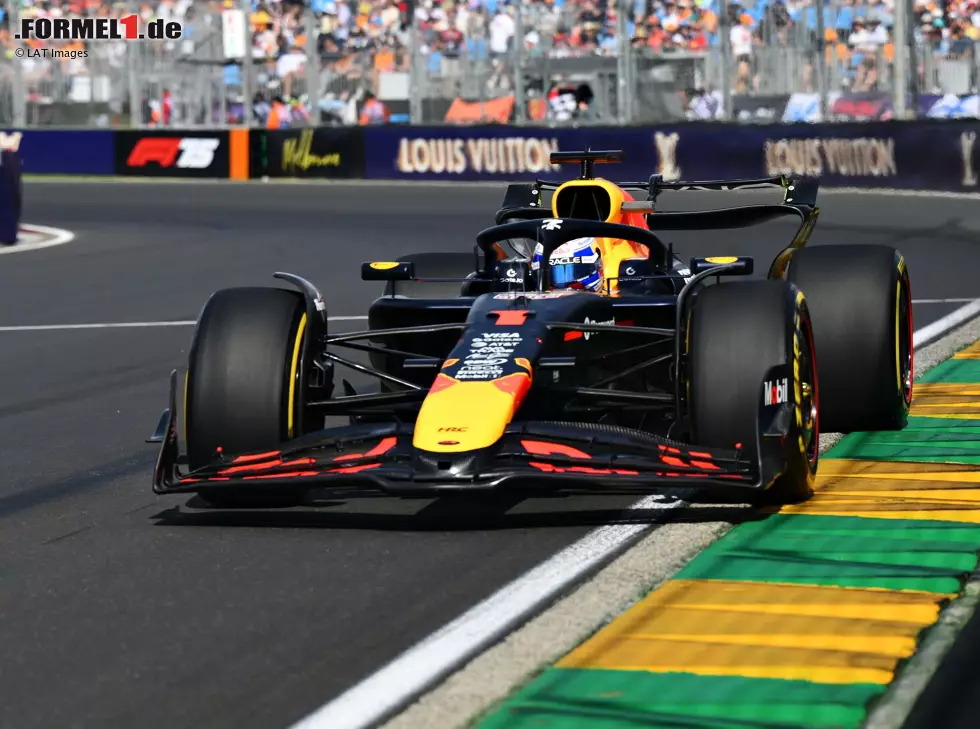 Foto zur News: Max Verstappen (Red Bull RB21) beim Formel-1-Rennen in Australien 2025