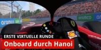 Foto zur Video: Erste virtuelle Runde durch Hanoi mit Charles Leclerc