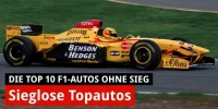 Foto zur Video: Die zehn besten Formel-1-Autos ohne Sieg