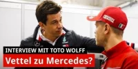 Foto zur Video: Wechselt Vettel zu Mercedes? Jetzt spricht Toto Wolff ...