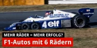 Foto zur Video: Formel-1-Geschichte: Autos mit sechs Rädern!