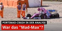 Foto zur Video: Analyse Crash Verstappen vs. Stroll in Portimao