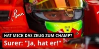 Foto zur Video: Mick Schumacher fährt Haas - und bald auch Ferrari?