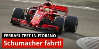 Foto zur Video: Mick Schumacher: Formel-1-Test mit Ferrari in Fiorano