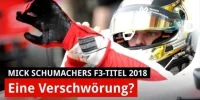 Foto zur Video: War Mick Schumachers F3-Titel eine Verschwörung?