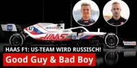 Foto zur Video: Überraschung bei Haas-Launch: Mick &quot;wird Russe&quot;!