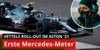 Foto zur Video: Vettels neues Auto: Die ersten Meter im Aston Martin!