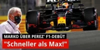 Foto zur Video: Marko: Perez-Rennspeed &quot;auf Level von Verstappen&quot;