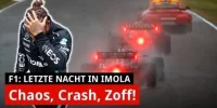 Foto zur Video: Letzte Nacht Imola: So viel Dusel hatte Hamilton!