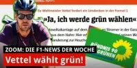 Foto zur Video: Kontroverses Interview: Vettel wählt die Grünen!