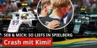 Foto zur Video: Vettel: Das sagt er über den Crash mit Räikkönen