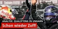 Foto zur Video: Ungarn: Nerven liegen blank in der Quali-PK!