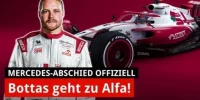 Foto zur Video: Bottas verlässt Mercedes: 2022 bei Alfa Romeo!