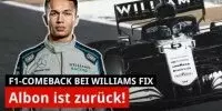 Foto zur Video: Albons Comeback bei Williams: Was steckt dahinter?