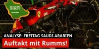 Foto zur Video: F1 in Saudi-Arabien: Schwerer Crash am Freitag!