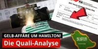 Foto zur Video: Saudi-Qualifying: Doppelgelb-Affäre um Hamilton!