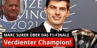 Foto zur Video: Marc Surer: Verstappen ist verdient Weltmeister