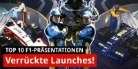 Foto zur Video: Top 10: Verrückte F1-Präsentationen