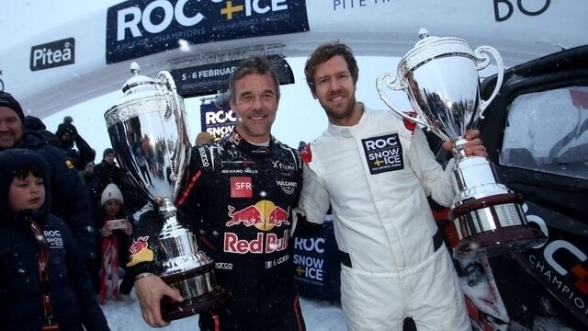 Foto zur Video: Race of Champions 2022: Loeb schlägt Vettel!