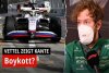 Foto zur Video: Bei Test in Barcelona: Vettel droht mit Boykott!