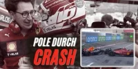 Foto zur Video: Crash: So hat Leclerc in Monaco Pole erobert