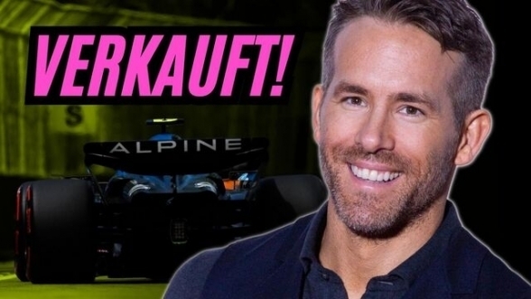 Hollywood-Star Ryan Reynolds kauft Alpine-F1-Team!