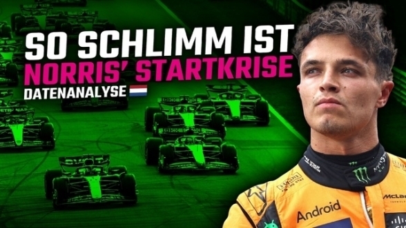 Foto zur News: Über 20 Plätze verloren: Keiner startet 2024 schlechter als Lando Norris!