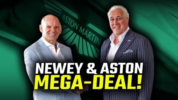 Foto zur Video: Mega-Deal für Aston Martin: Newey kommt!