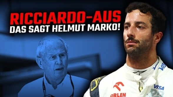 Foto zur Video: Marko: Darum wird Ricciardo rausgeschmissen!