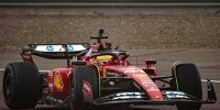 Foto zur Video: Lewis Hamiltons erste Fahrt in einem F1-Ferrari