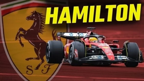 Foto zur Video: Hamiltons Ferrari-Debüt: &quot;Eines der besten Gefühle meines Lebens!&quot;